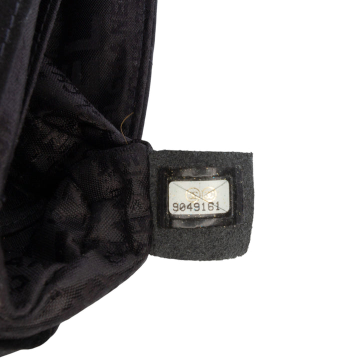 Chanel Mini Chocolate Bar Satin Triple Chain Simple rabat