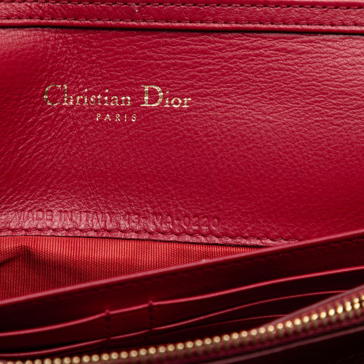 Dior Cuir verni 30 Montaigne Wallet on Chain