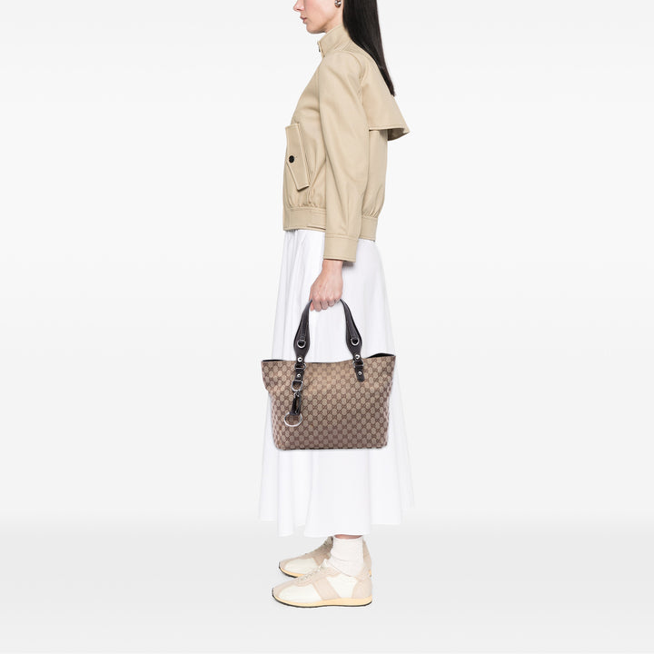 Gucci GG Icon Bit Cabas Toile