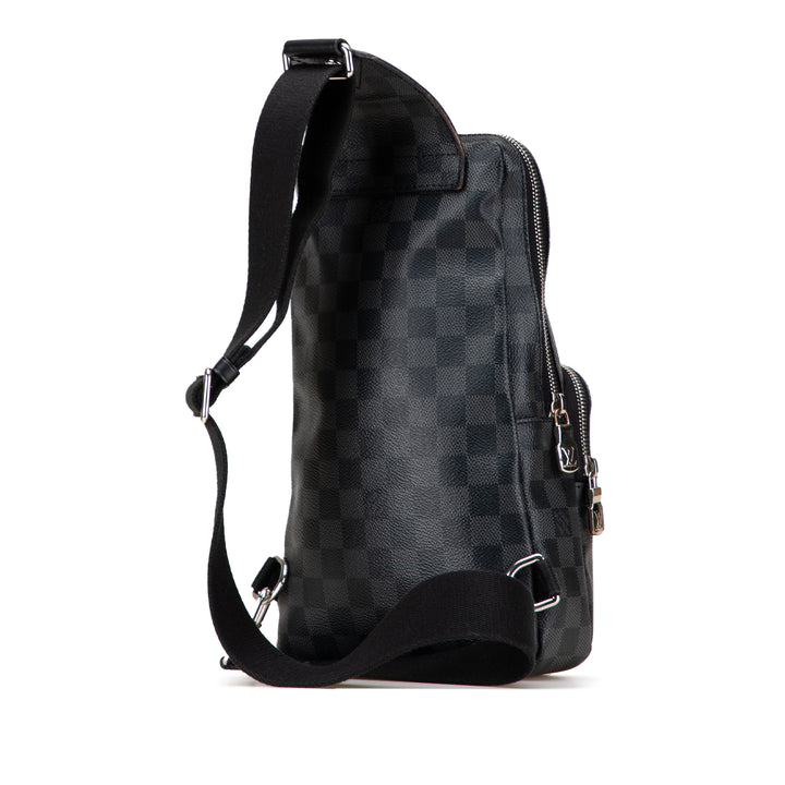 Damier Graphite Avenue Sling Black - Gaby Paris
