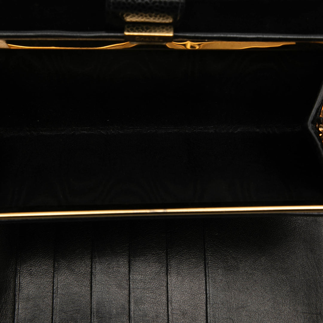 Chanel Portefeuille CC French long Cuir caviar Noir – vue 4 – GABY PARIS