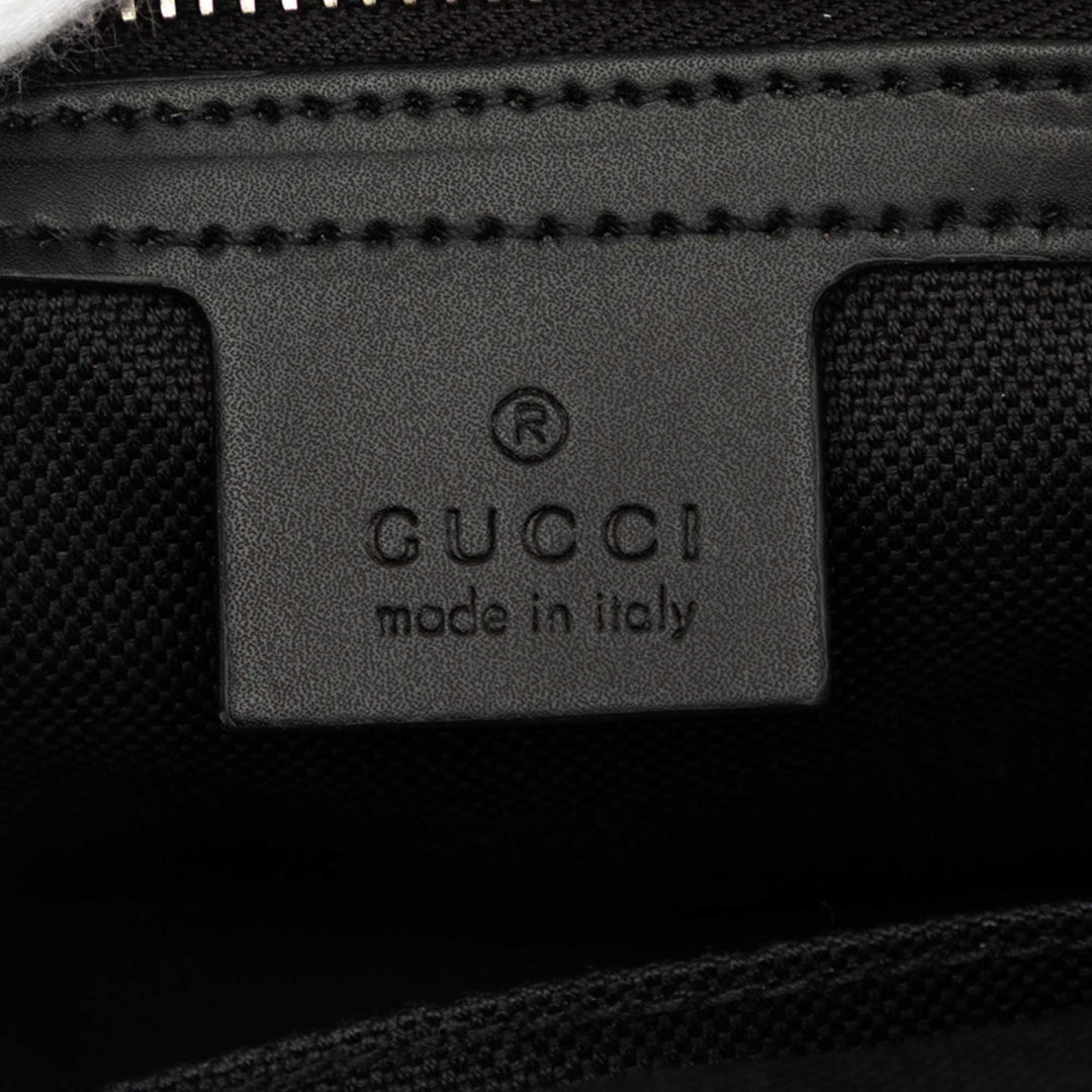 Web Night Courrier Sac ceinture GG Supreme Noir