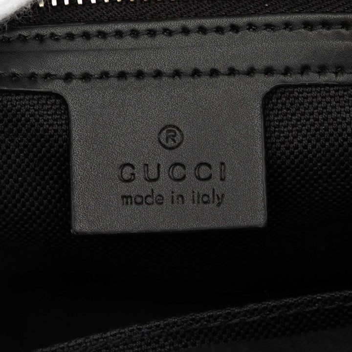 Web Night Courrier Sac ceinture GG Supreme Noir