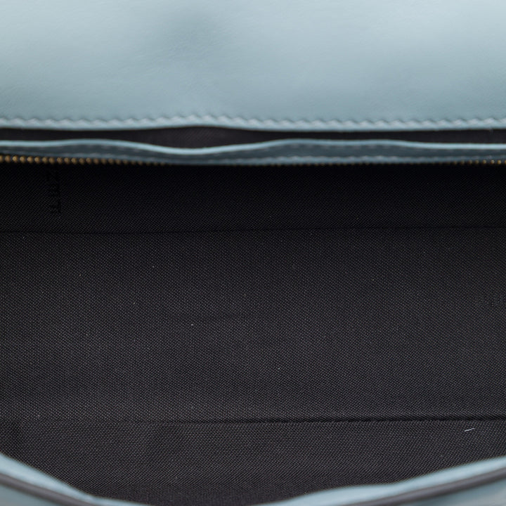 Fendi Zucca embossé Cuir Baguette Sac