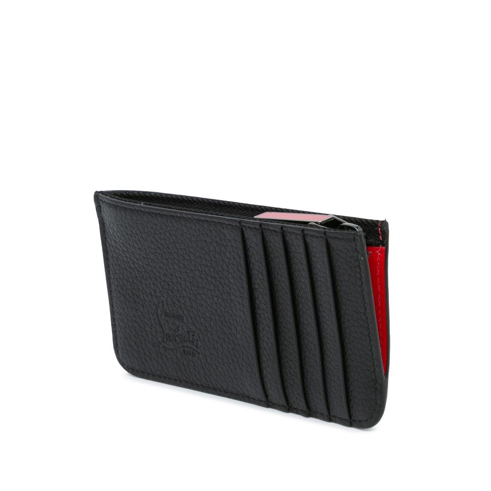 Leather Credilou Card Holder Black - Gaby Paris