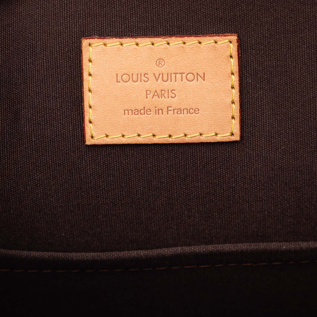 Alma GM Cuir verni Monogram Violet