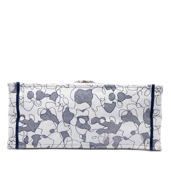 Dior Large Toile brodé Around The World Book Cabas