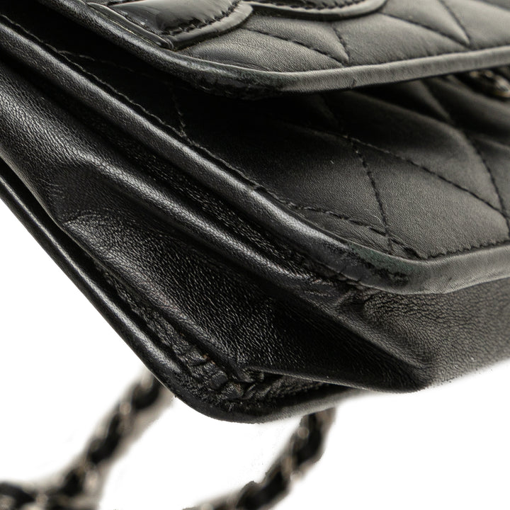 Chanel Cuir d’agneau Cambon Ligne Wallet On Chain Noir