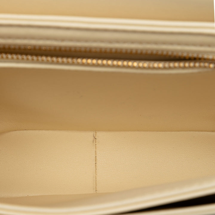 Celine Classique brillant Cuir de veau Triomphe Sac porté croisé