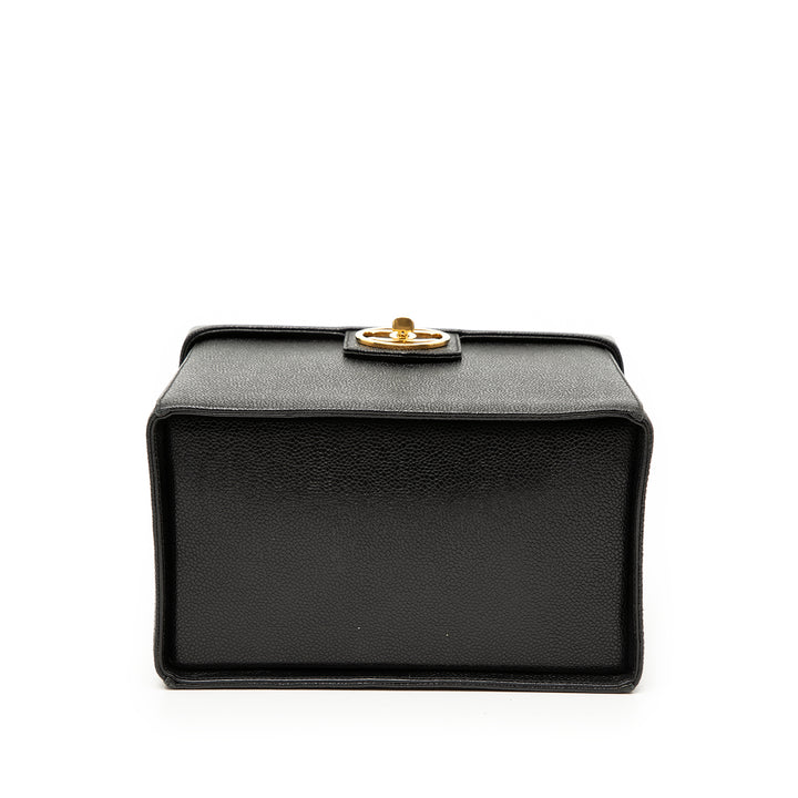 Chanel CC Vanity Boîte Étui Cuir caviar