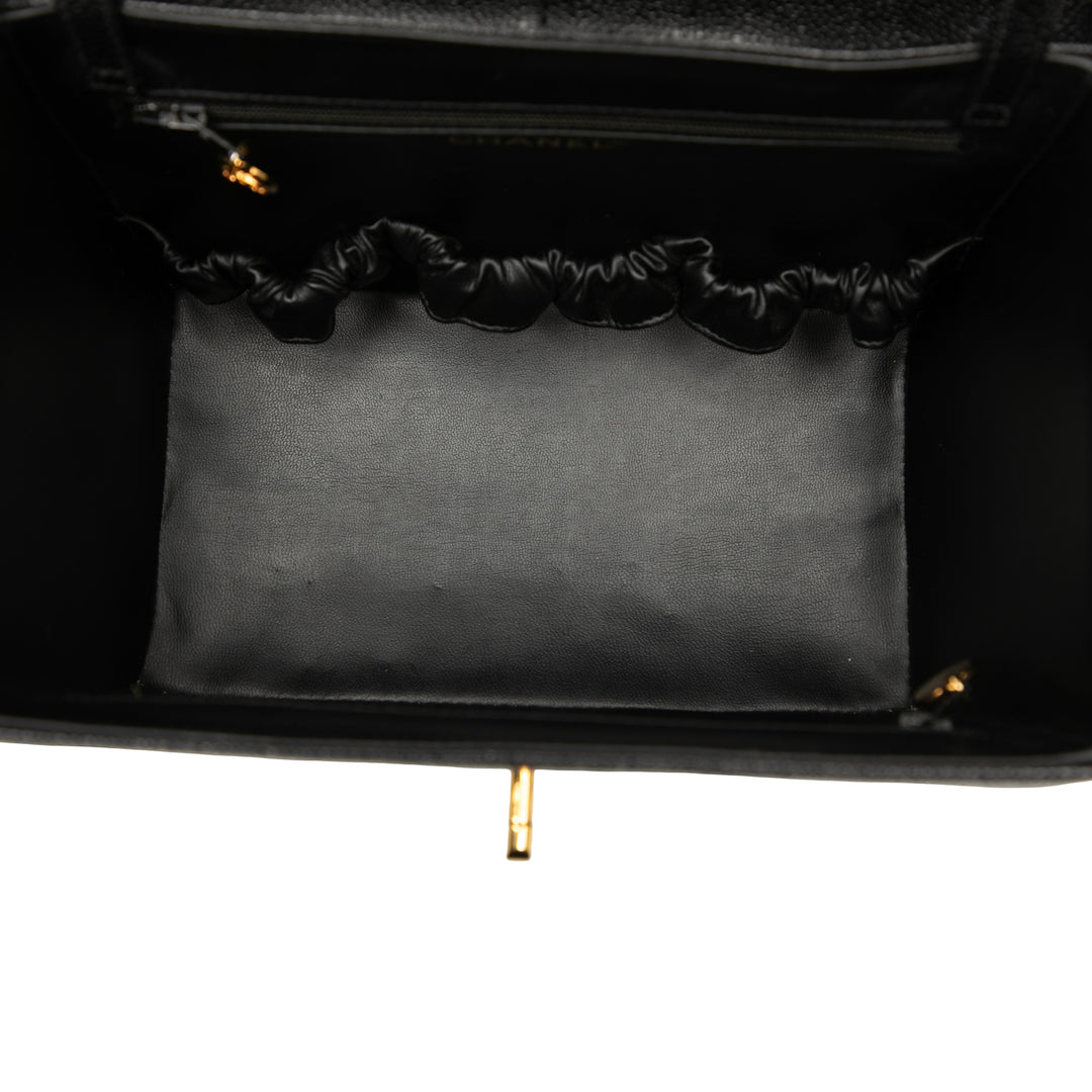 Chanel CC Vanity Boîte Étui Cuir caviar