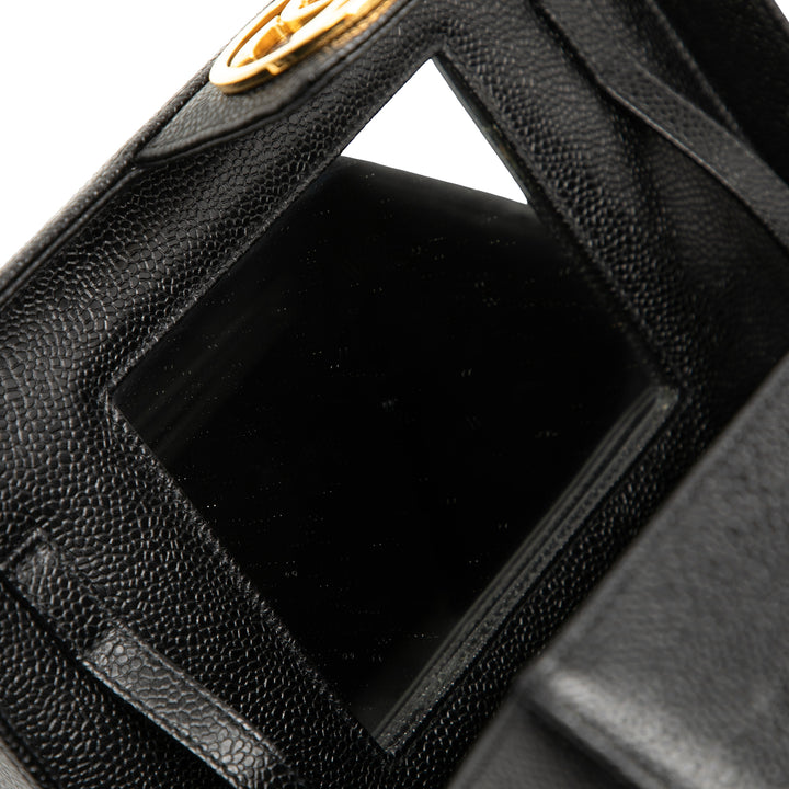 Chanel CC Vanity Boîte Étui Cuir caviar
