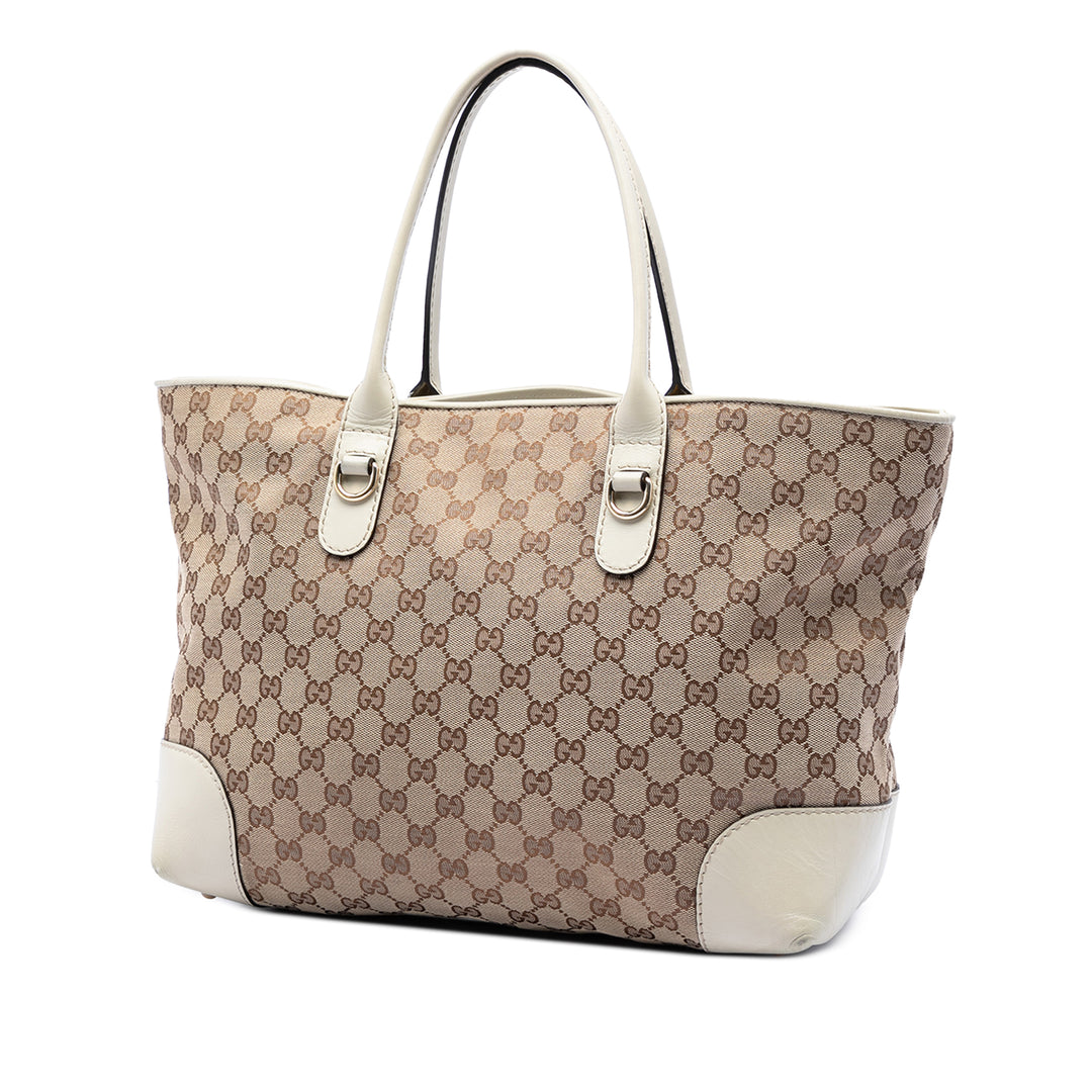 Gucci GG Heart Bit Cabas Toile