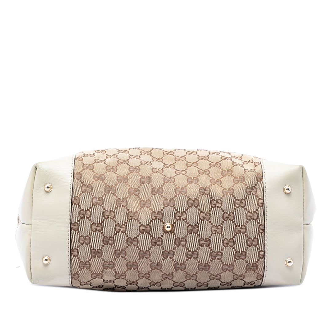 Gucci GG Heart Bit Cabas Toile