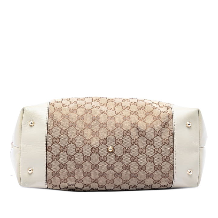 Gucci GG Heart Bit Cabas Toile