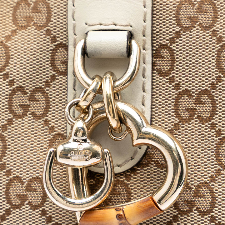 Gucci GG Heart Bit Cabas Toile