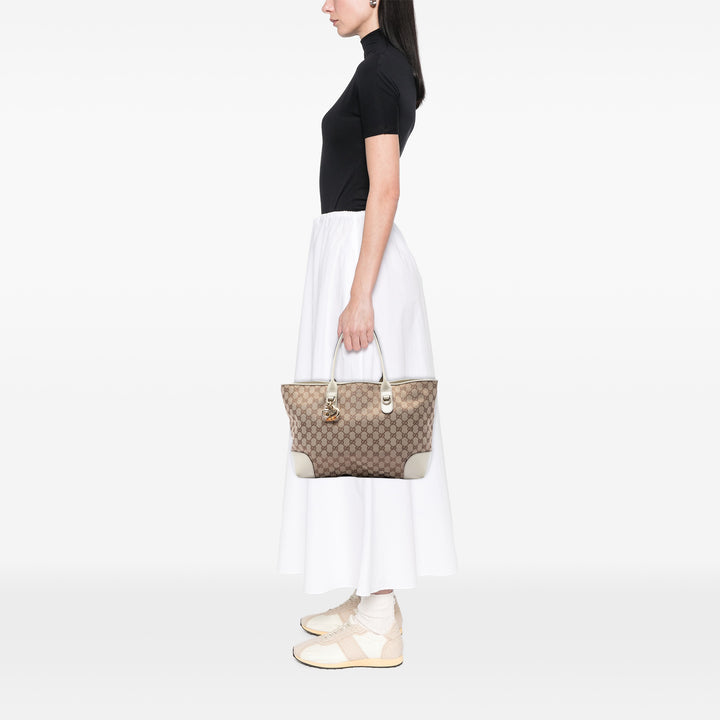 Gucci GG Heart Bit Cabas Toile