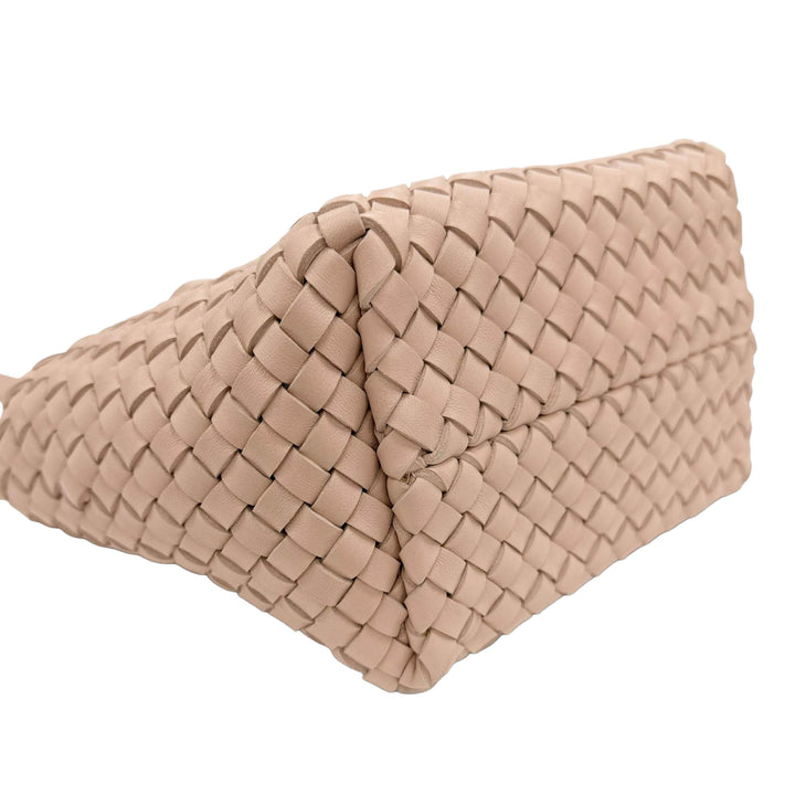 Intreccio Cabat Cabas Mini Cuir d'agneau Rose