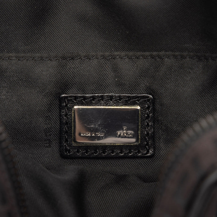 Fendi Zucchino Toile Sac porté croisé