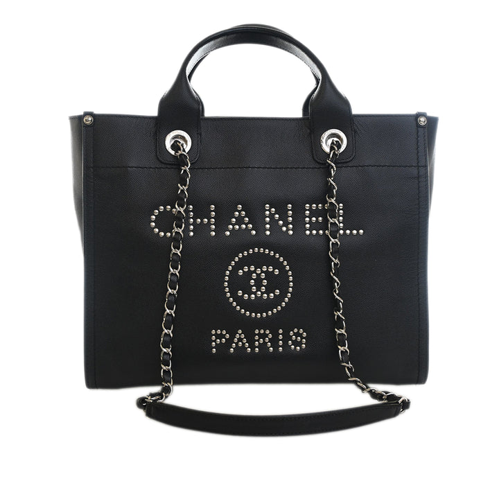 Chanel Small Caviar clouté Deauville Cabas