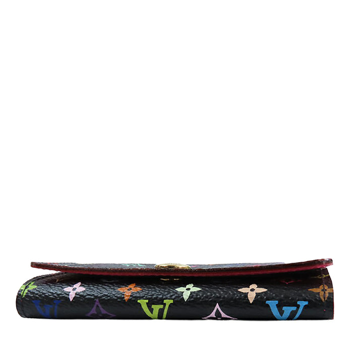 Monogram Multicolore 4 Key Holder Black - Gaby Paris