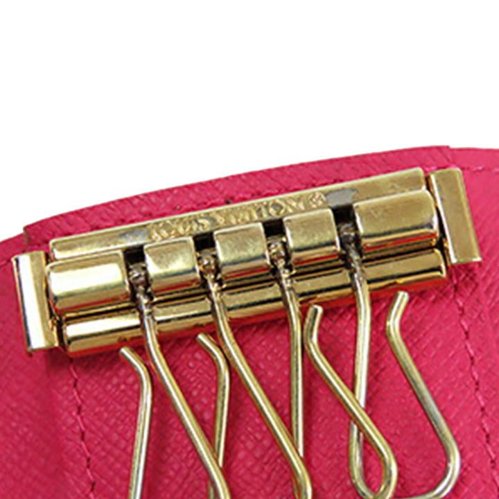 Monogram Multicolore 4 Key Holder Black - Gaby Paris