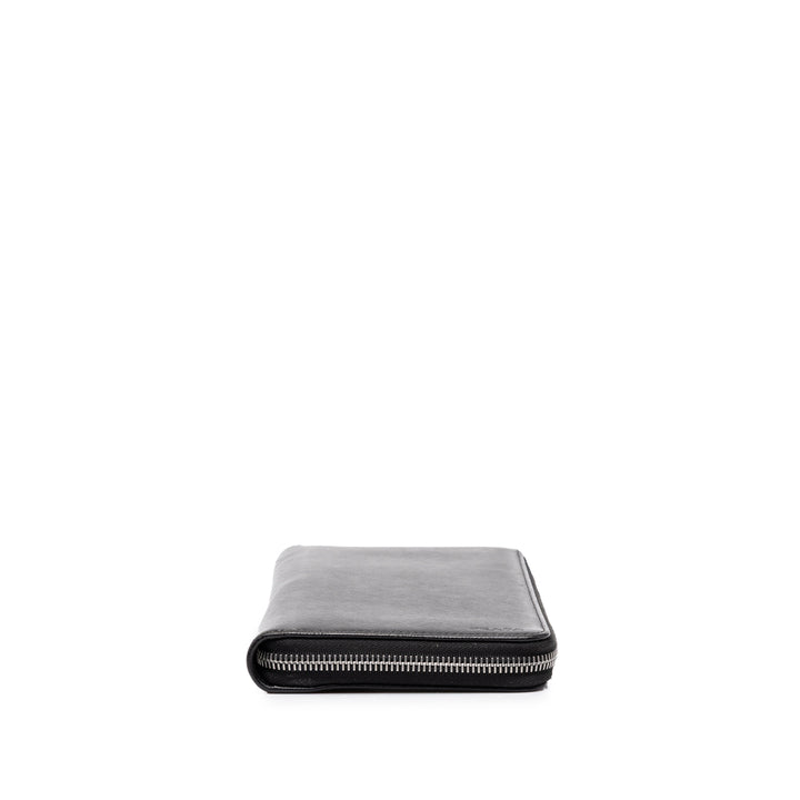Prada Portefeuille long zippé Saffiano Noir – vue 3 – GABY PARIS