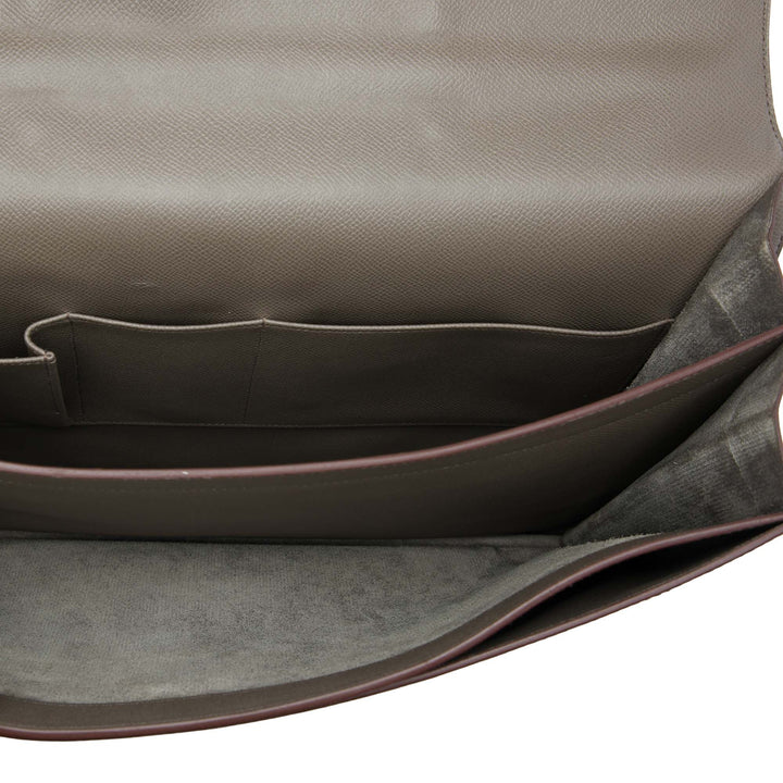 Hermès Sac A Depeches 38 Epsom Marron – vue 4 – GABY PARIS