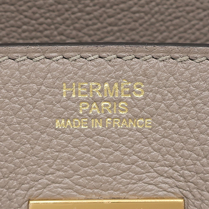 Hermès Clemence Birkin Retourne 30
