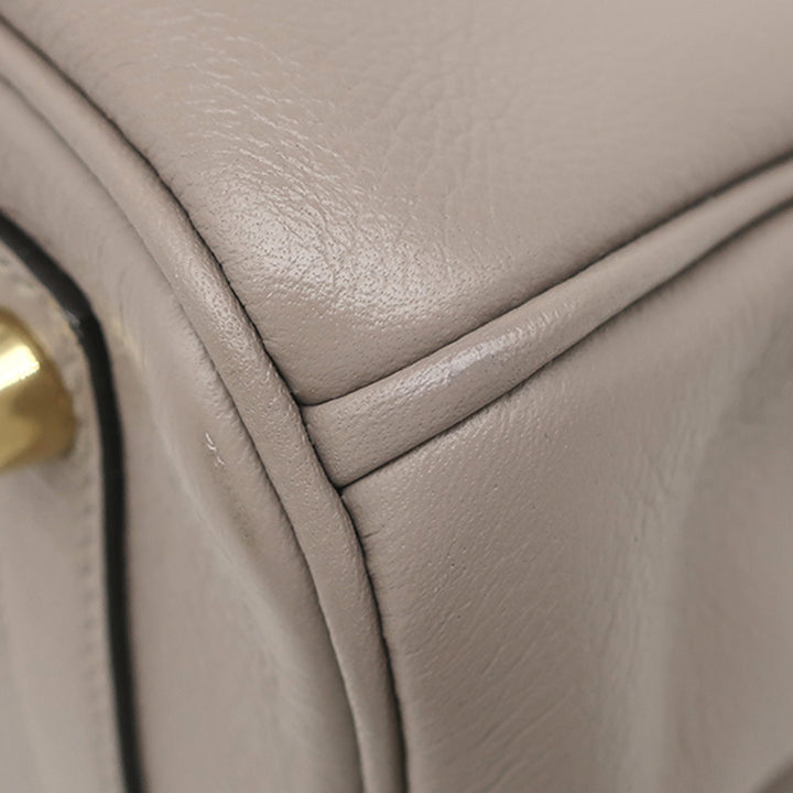 Hermès Clemence Birkin Retourne 30