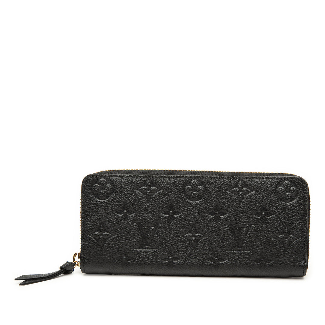 Louis Vuitton Monogram Empreinte Zippy Portefeuille long