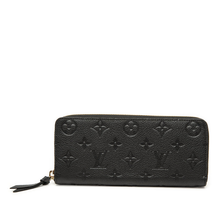 Louis Vuitton Monogram Empreinte Zippy Portefeuille long