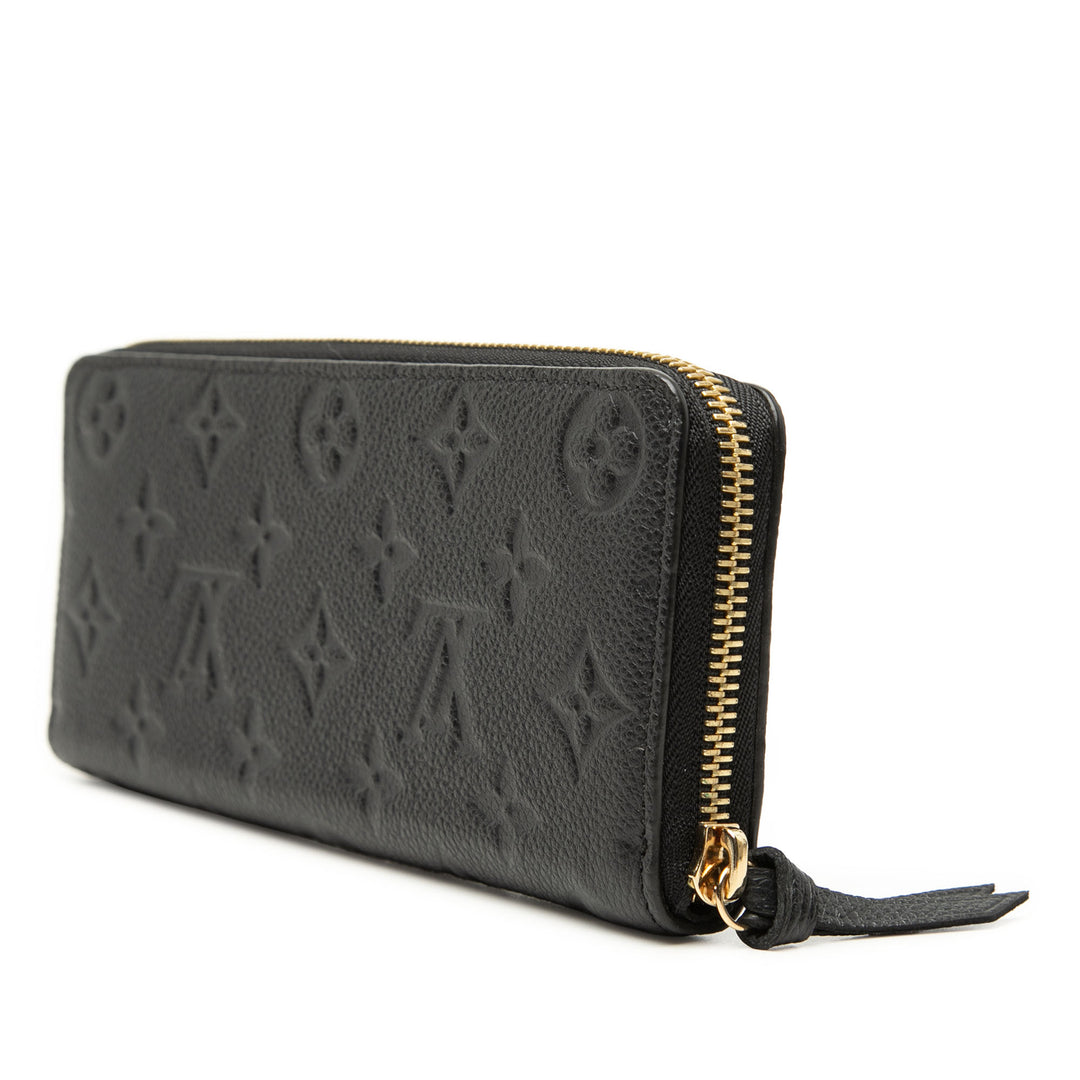 Louis Vuitton Monogram Empreinte Zippy Portefeuille long
