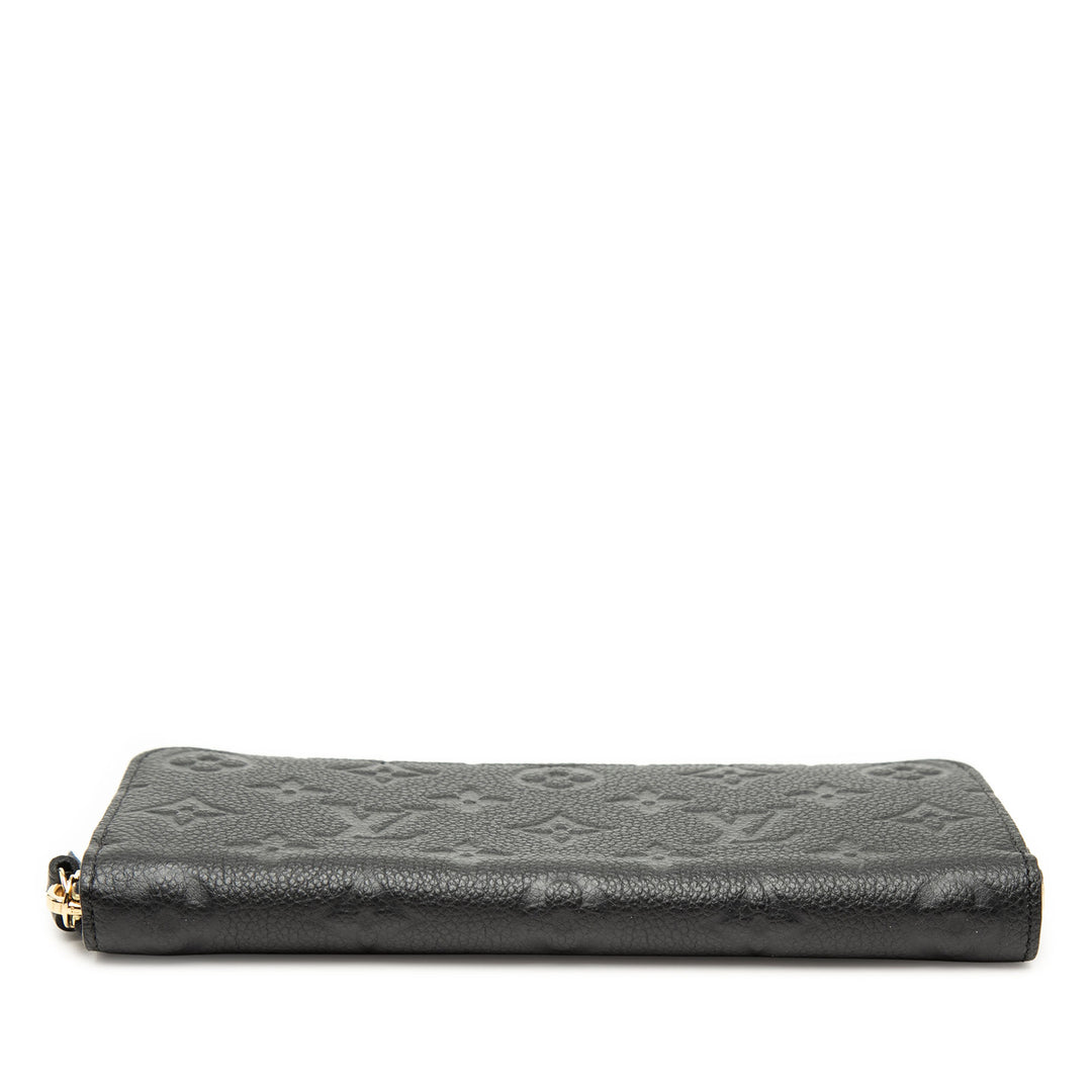 Louis Vuitton Monogram Empreinte Zippy Portefeuille long