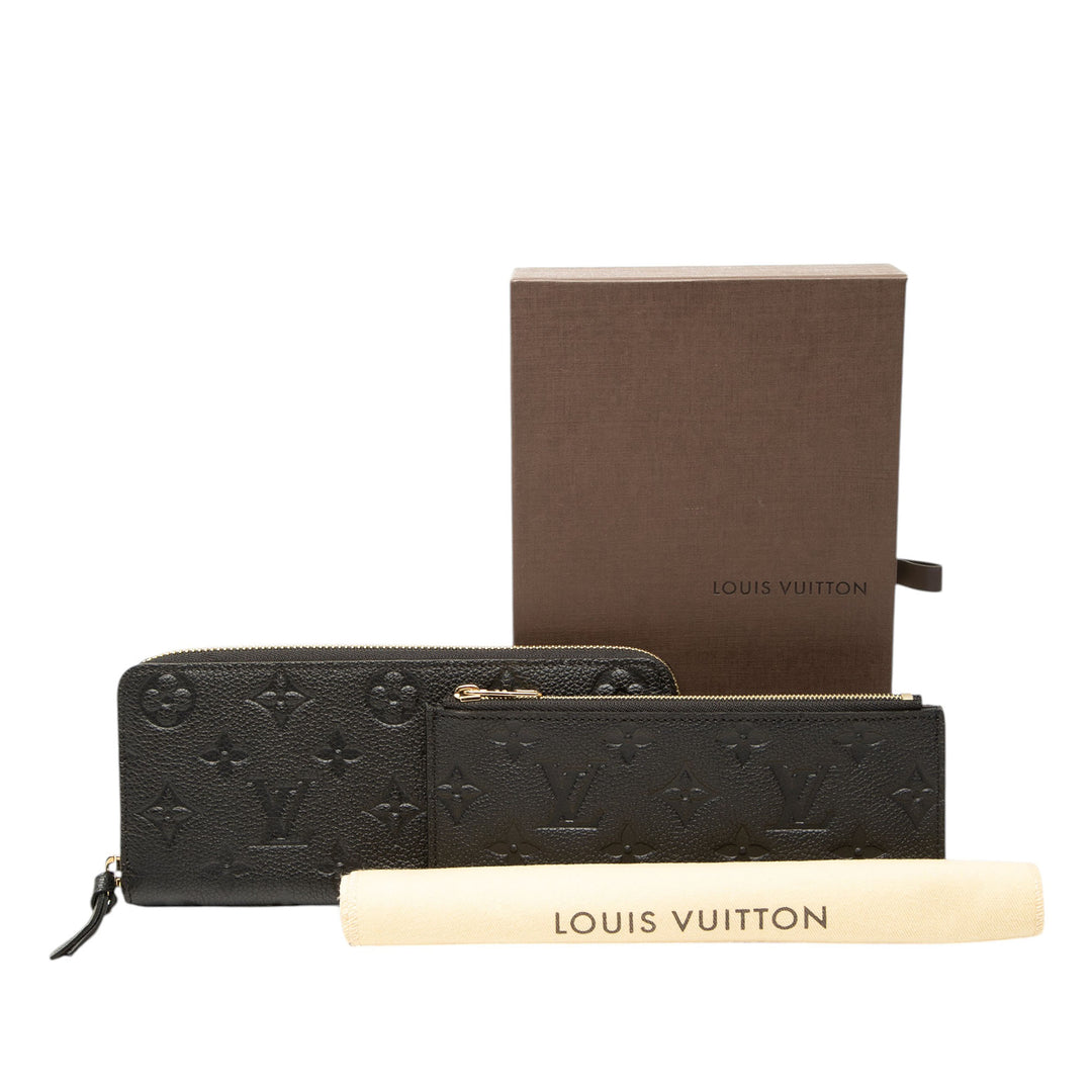 Louis Vuitton Monogram Empreinte Zippy Portefeuille long