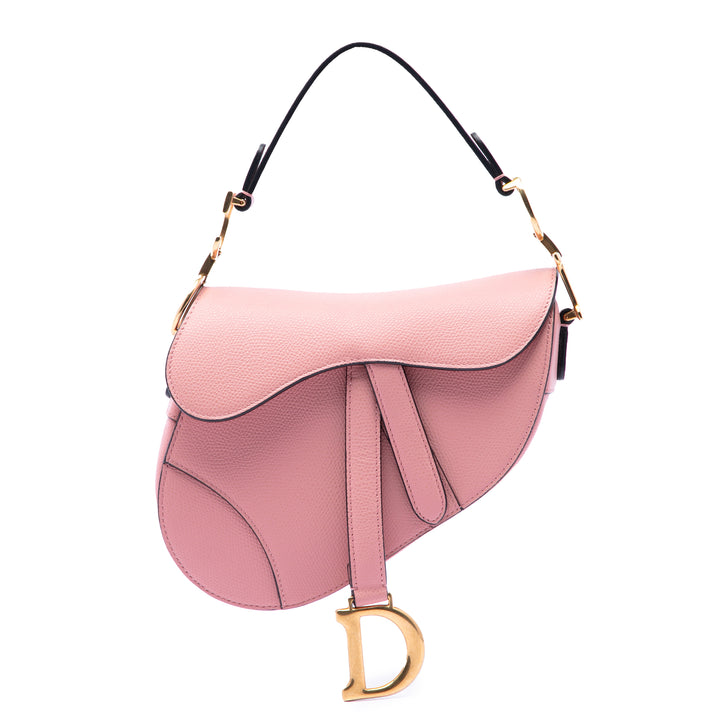 Dior Mini Cuir de veau grainé Saddle Sac