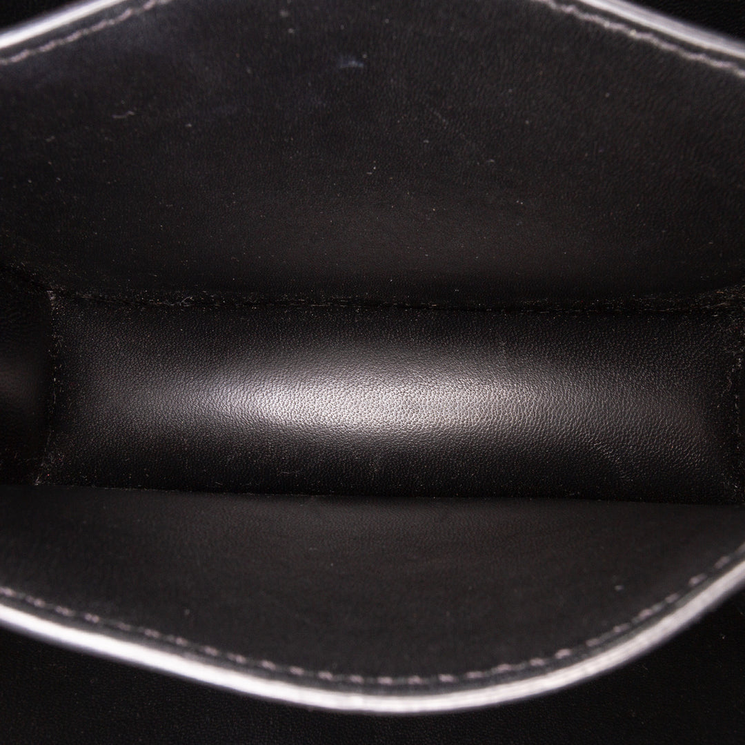 Celine Small Cuir de veau Classic Boîte Noir