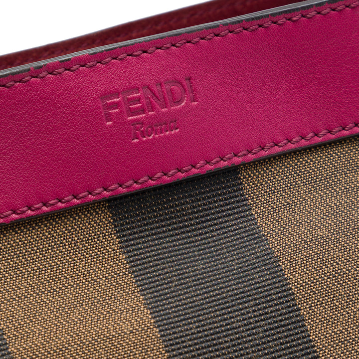 Fendi Large Pequin Toile Sac
