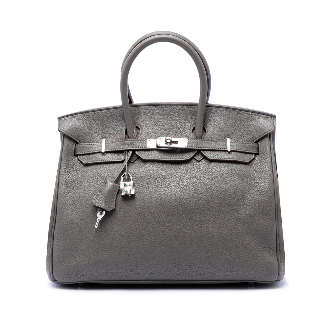 Hermès Clemence Birkin Retourne 35
