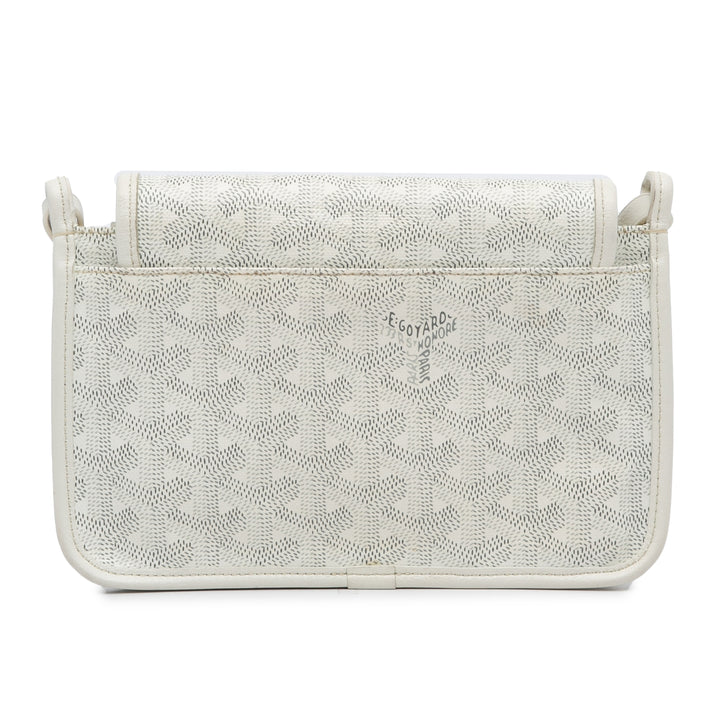 Goyardine Plumet Pocket Wallet White - Gaby Paris