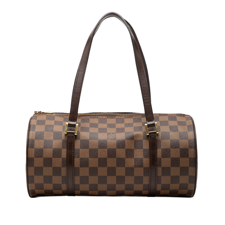 Papillon 30 Damier Ébène Marron
