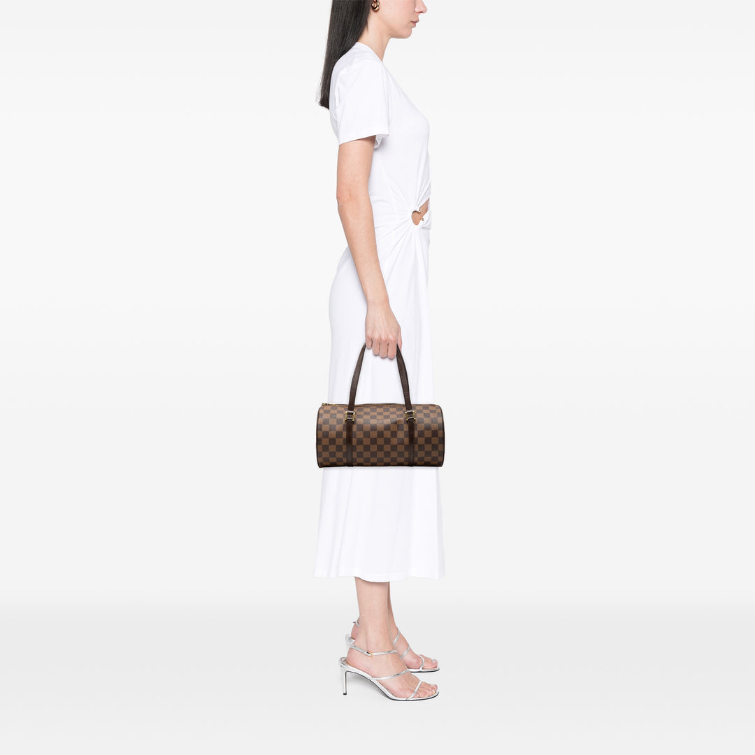 Papillon 30 Damier Ébène Marron