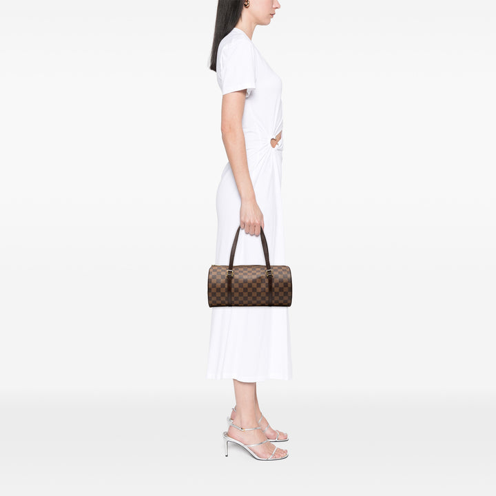 Papillon 30 Damier Ébène Marron