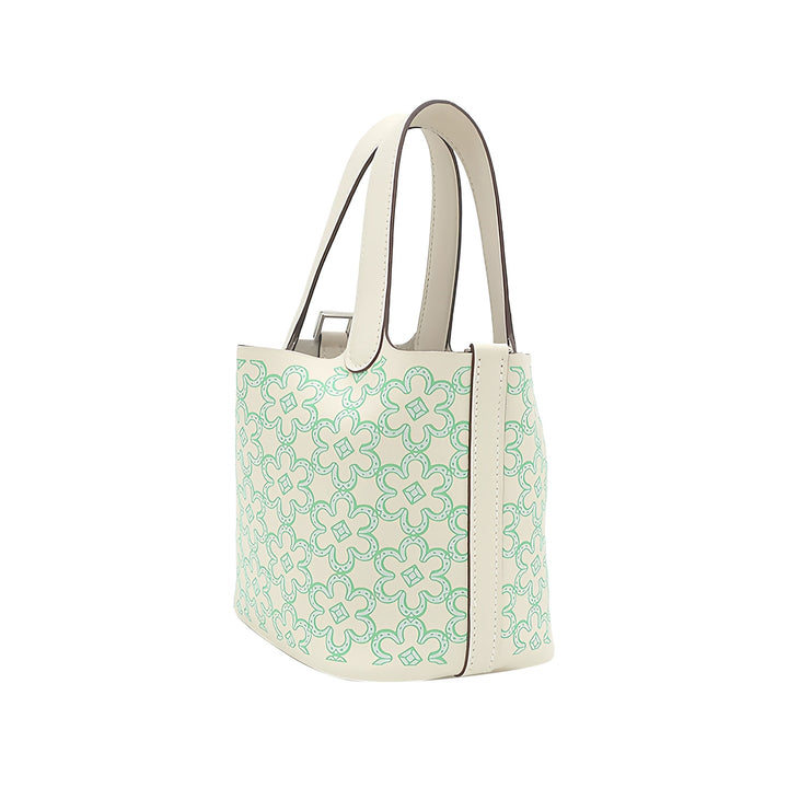 Hermès Lucky Daisy Picotin Lock 14 Micro Swift Vert – vue 2 – GABY PARIS