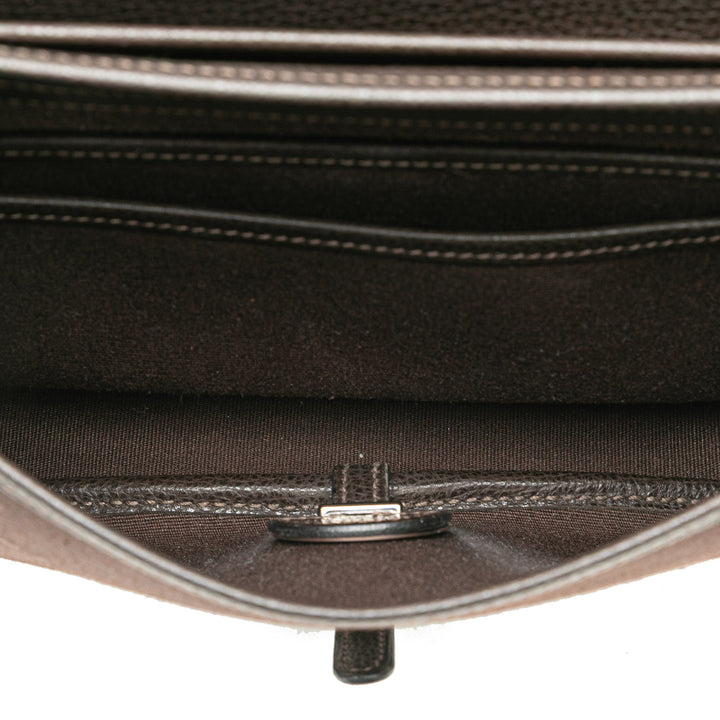 Vache Liege and Toile Sac Colorado PM Brown - Gaby Paris