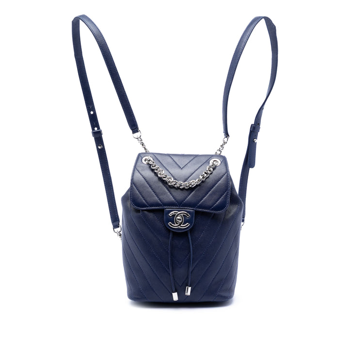 Chanel Chevron Urban Spirit Sac à dos Mini Cuir d'agneau