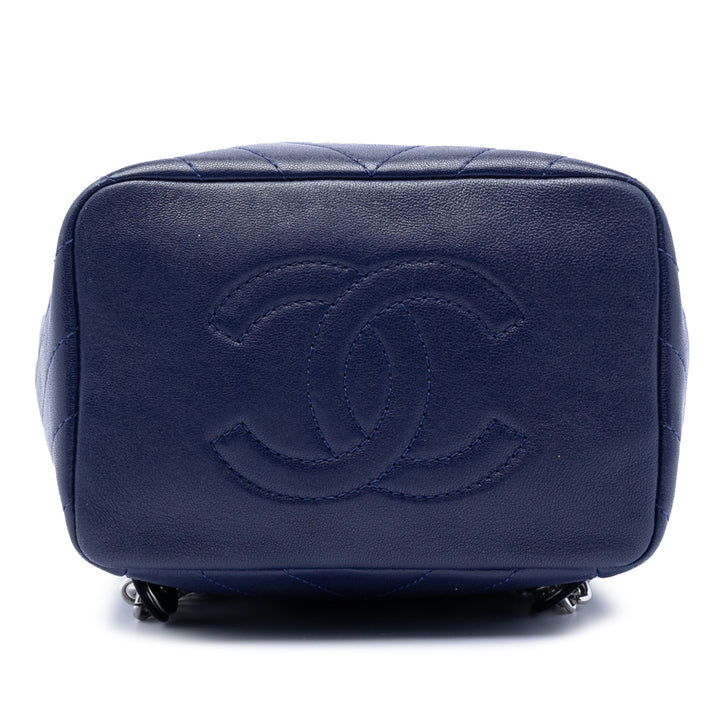 Chanel Chevron Urban Spirit Sac à dos Mini Cuir d'agneau