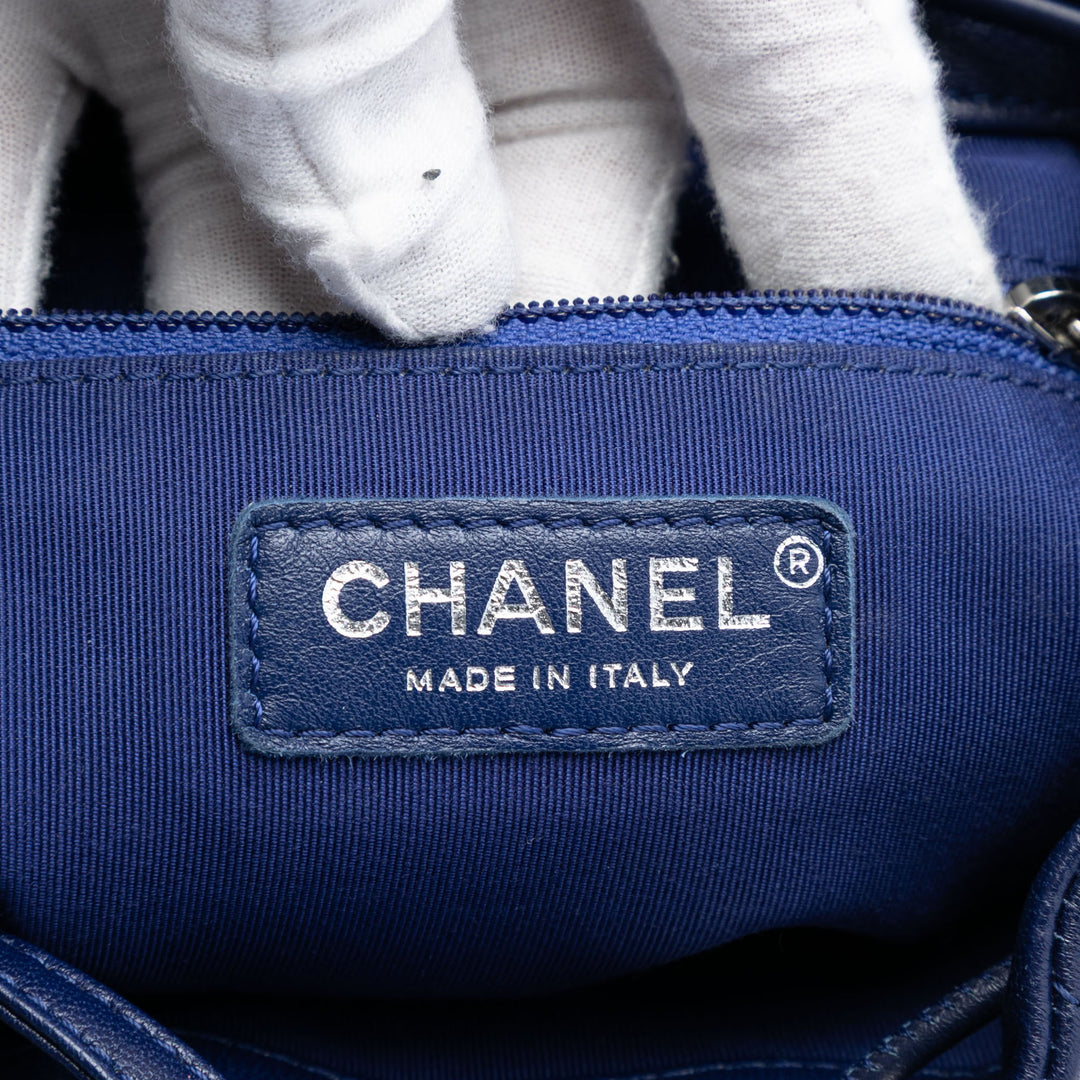 Chanel Chevron Urban Spirit Sac à dos Mini Cuir d'agneau