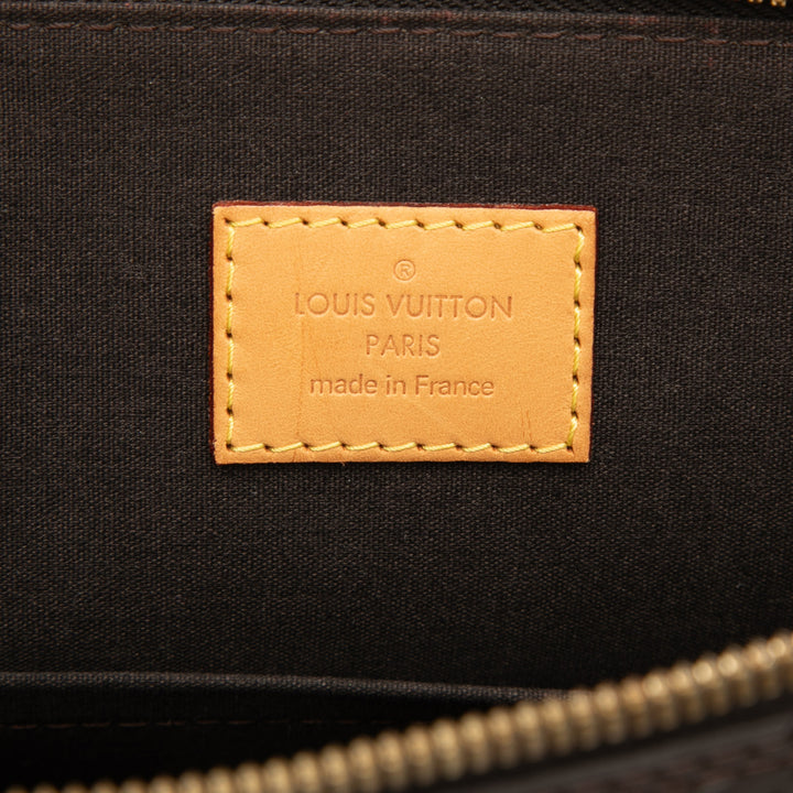 Alma PM Cuir verni Monogram Violet