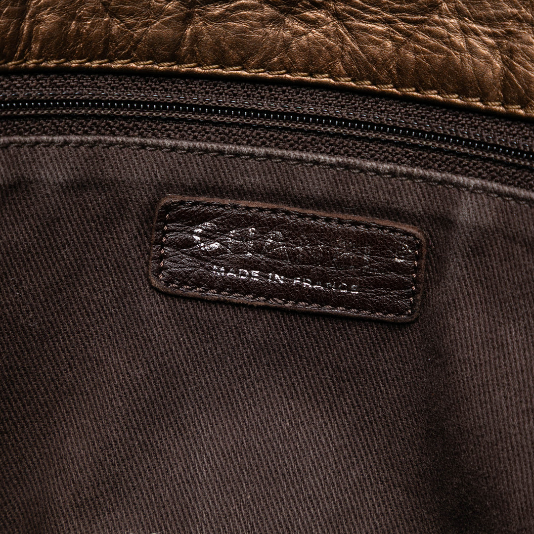 Chanel Distressed Cuir de veau Shopping In Moscow Cabas